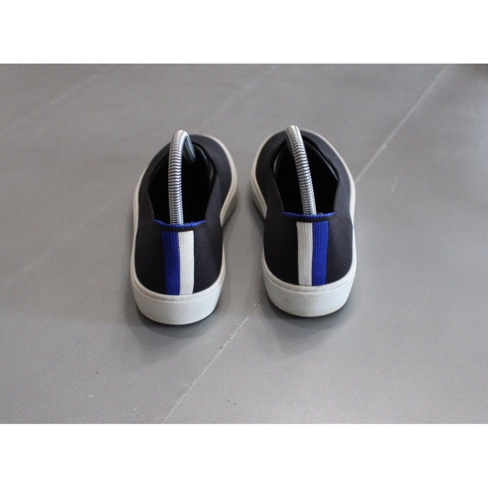 Rothy’s The Original Slip On Sneakers Womens 7.5 Black Knit Casual Comfort - Picture 4 of 10